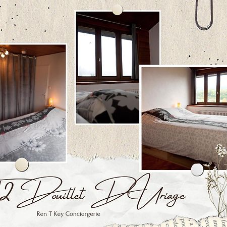 Le T2 Douillet D'Uriage - Residence Le Louvre - Cure Thermale Uriage- Proche Chamrousse - Jusqu'A 3 Personnes - Region Agreable En Toute Saison Vaulnaveys-le-Haut Extérieur photo